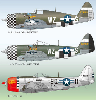 1/48 Lifelike Decals P-47 Thunderbolt P-7 - MMD - Military Model