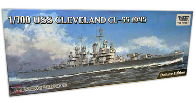 1/700 Vee Hobby USS Cleveland CL-55 Light Cruiser (Deluxe Version