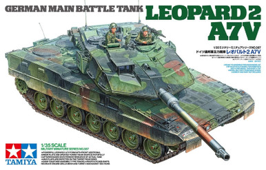 1/35 Tamiya Leopard 2 A7V German MBT Plastic Model Kit - Squadron.com