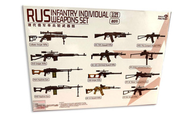 AFV Weaponsシリーズ 46, 50, 51, 52, 64号セット 1/35 Magic Factory Russian Individual Weapons Set - Squadron.com