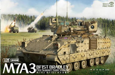1/35 Magic Factory M7A3 BFIST Fire Support Vehicle Plastic Model