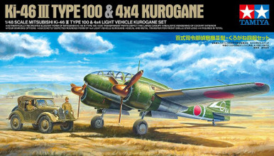 1/48 Tamiya Kawasaki Mitsubishi Ki-46 Iii Type 100 w/ Kurogane