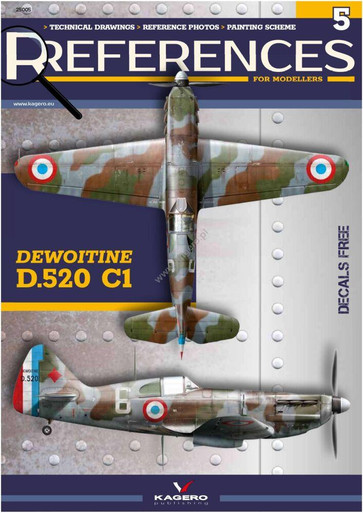 Kagero Dewoitine D.520 C1 Book - Squadron.com