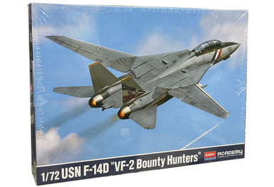 1/72 Academy USN F-14D VF-2 Bounty Hunters Plastic Model Kit
