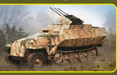 1/35 Dragon Sd.Kfz.251/21 Ausf.D DRILLING Halftrack - Squadron.com