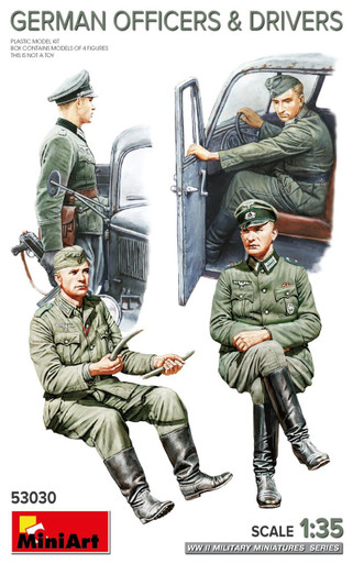 1/35 Miniart German Officers & Drivers - Squadron.com