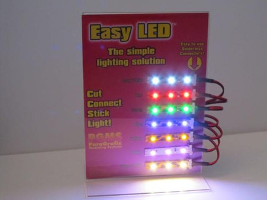 Easy Rite Led RED Easy LED - 0.3m long, 18 LEDs, 9-12 volts - Squadron.com