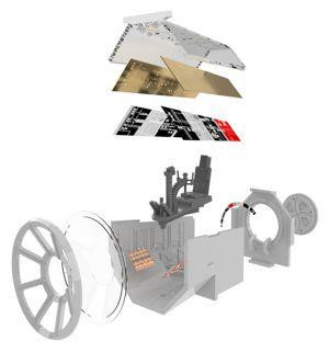 Paragrafix Gun Ports for MPC Millennium Falcon Kit - Squadron.com