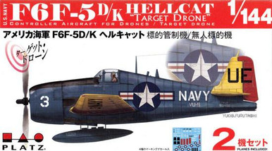国内未入荷 500台限定 1/18 CC FPV パシュート Mk2 ユート 1/144 Platz F6F-5D/K HELLCAT TARGET DRONE USN - Squadron.com