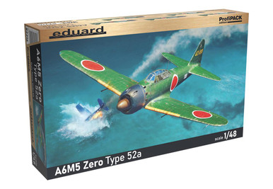 1/48 Eduard A6M5 Zero Type 52a Profipack Plastic Model Kit
