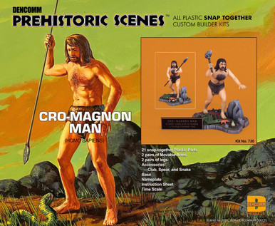 1/13 Dencomm Prehistoric Scenes Cro Magnon Man - PREORDER