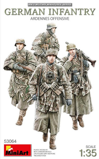 1/35 Miniart German Infantry Ardennes Offensive Figure Set