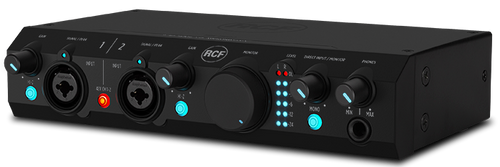 RCF TRK PRO2 24-BIT 192kHz USB AUDIO INTERFACE