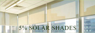What 5% Openness Solar Roller Shades Can Give you?