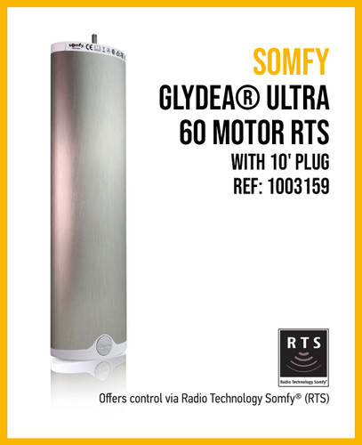 SOMFY Track Glydea Ultra 60 RTS Motorized Drapery Track System (MPN  #1003159)