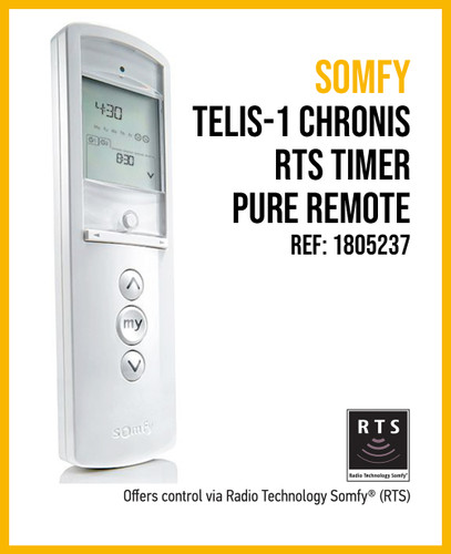 Telecommande Somfy Telis 1 Rts antichoc