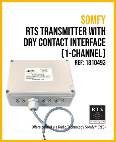 TELIS 1 RTS PATIO SY1810642 Commande Somfy Radio RTS