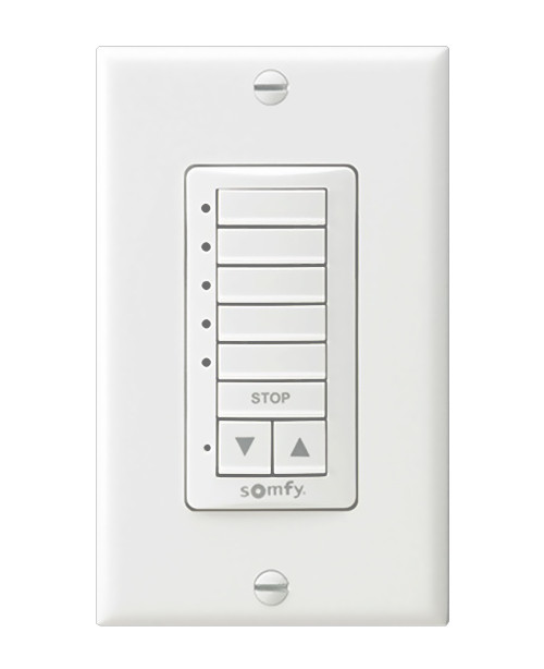 SOMFY DecoFlex WireFree™ RTS 5 Channel, White (MPN #1810813)