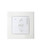 SOMFY Smoove RTS Pure Wall Switch with Frame, 1-Channel, White (MPN #1811533/#9015022)