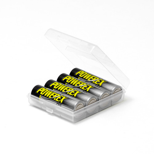 Powerex PRO AA Rechargeable NiMH Batteries (1.2V, 2700mAh) - 4-Pack (2nd Gen)
