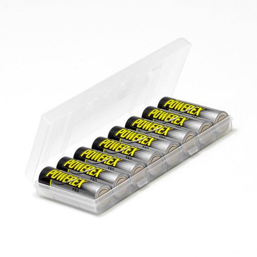 Powerex PRO AA Rechargeable NiMH Batteries (1.2V, 2700mAh) - 8-Pack (2nd Gen) 