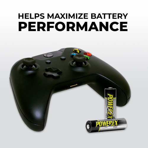Powerex PRO AA Rechargeable NiMH Batteries (1.2V, 2700mAh) - 8-Pack (2nd Gen) 