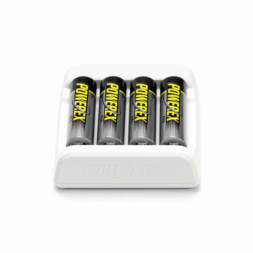 Powerex MH-C401U USB Smart Charger + 4 Powerex PRO AA (2nd Gen)