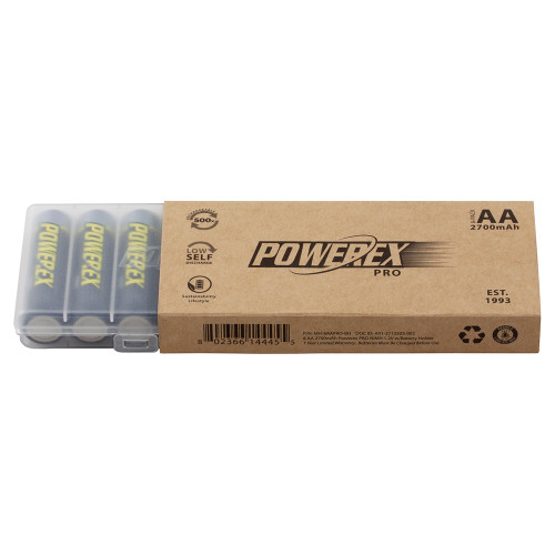 Pack PRO20 20 x Pilas recargables AA Powerex PRO 2700 mAh