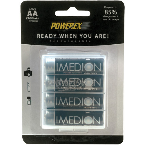 Imedion AA Batteries 4-Pack | Powerex by Maha Energy