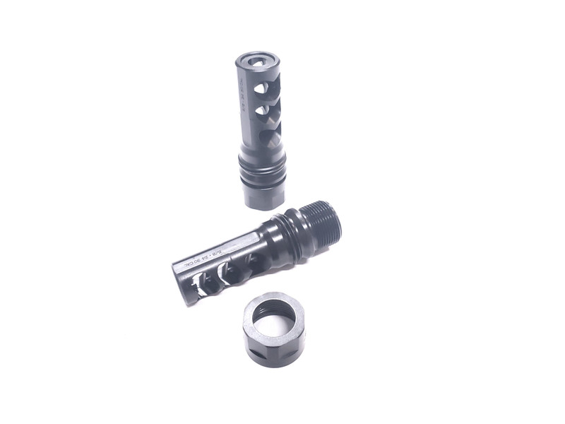 Rugged Suppressor Self Timing Suppressor Mount Muzzle Brake