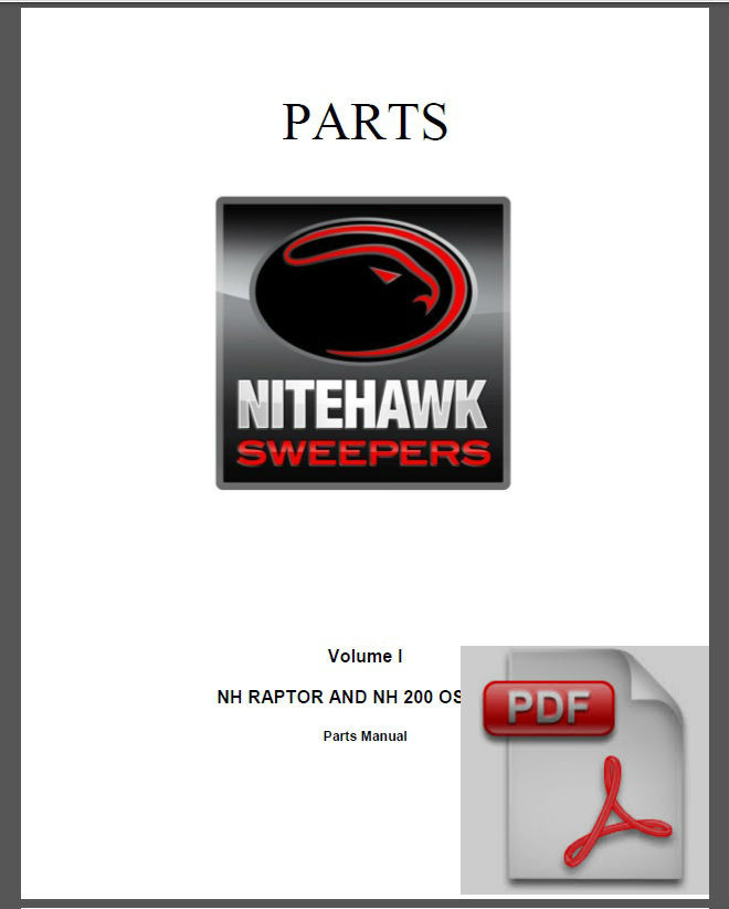 Parts Manual (Digital - Osprey, Raptor, EcoMax, Edge)