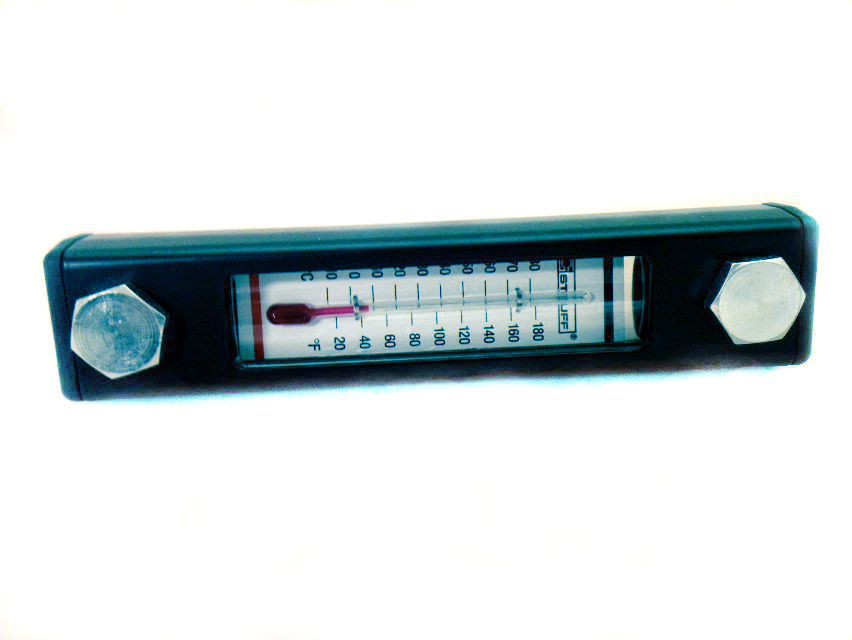 Level Temp Gauge, Hydraulics (Stauff Brand)