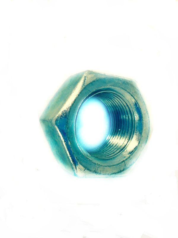 Nut, Zinc Hex Jam (7/8" Gr5)