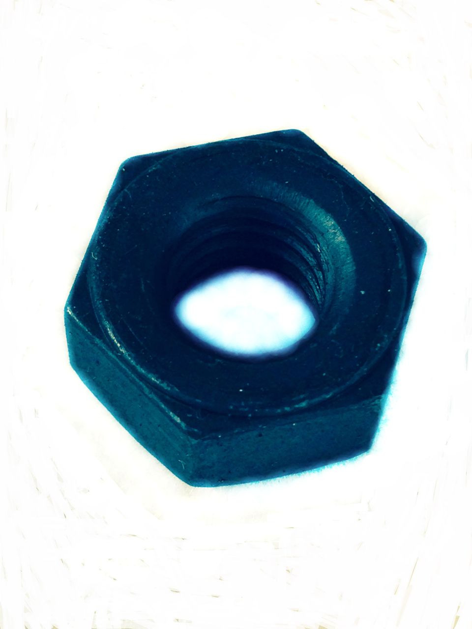 Nut, Steel HVY Hex Full (3/8")