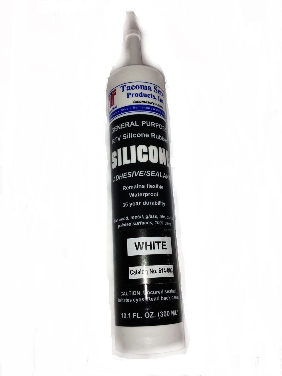 Caulk, RTV Silicon (10 oz. WHITE)
