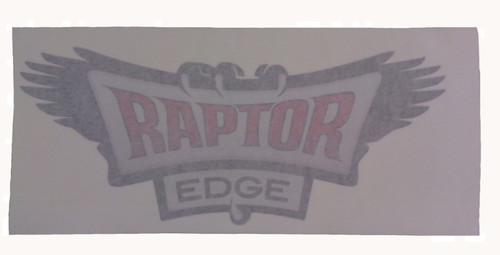 Sticker, Raptor Edge