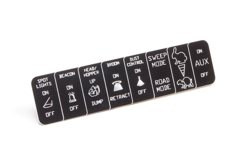 Label, Control Panel (Osprey)