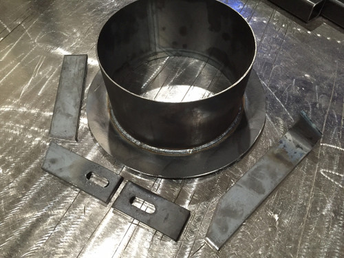 Part sold as pictured.  Additional welding required.