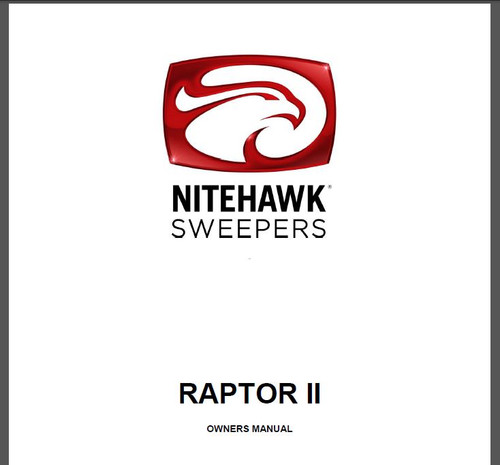Owners Manual - Raptor II (Digital Download)