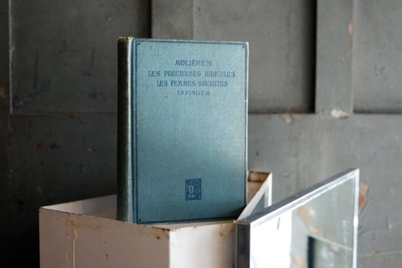 SOLD - Moliere's Les Precieuses Ridicules, 1912 First Edition - Rehab
