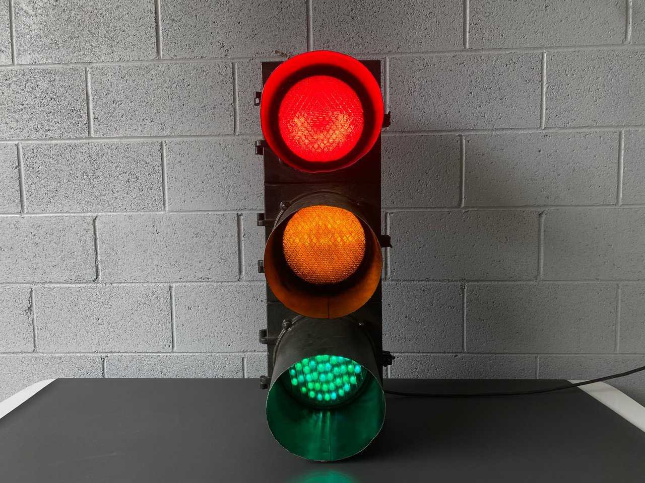 real traffic light