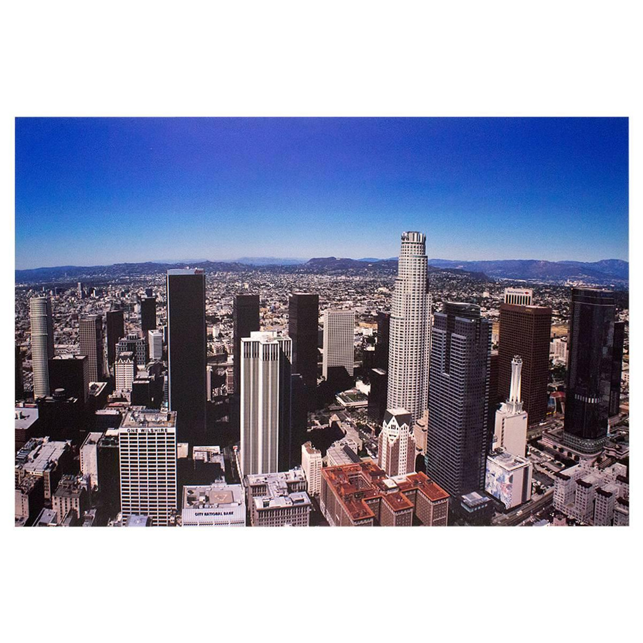 SOLD - Panoramic Photo of Downtown Los Angeles, circa 2000