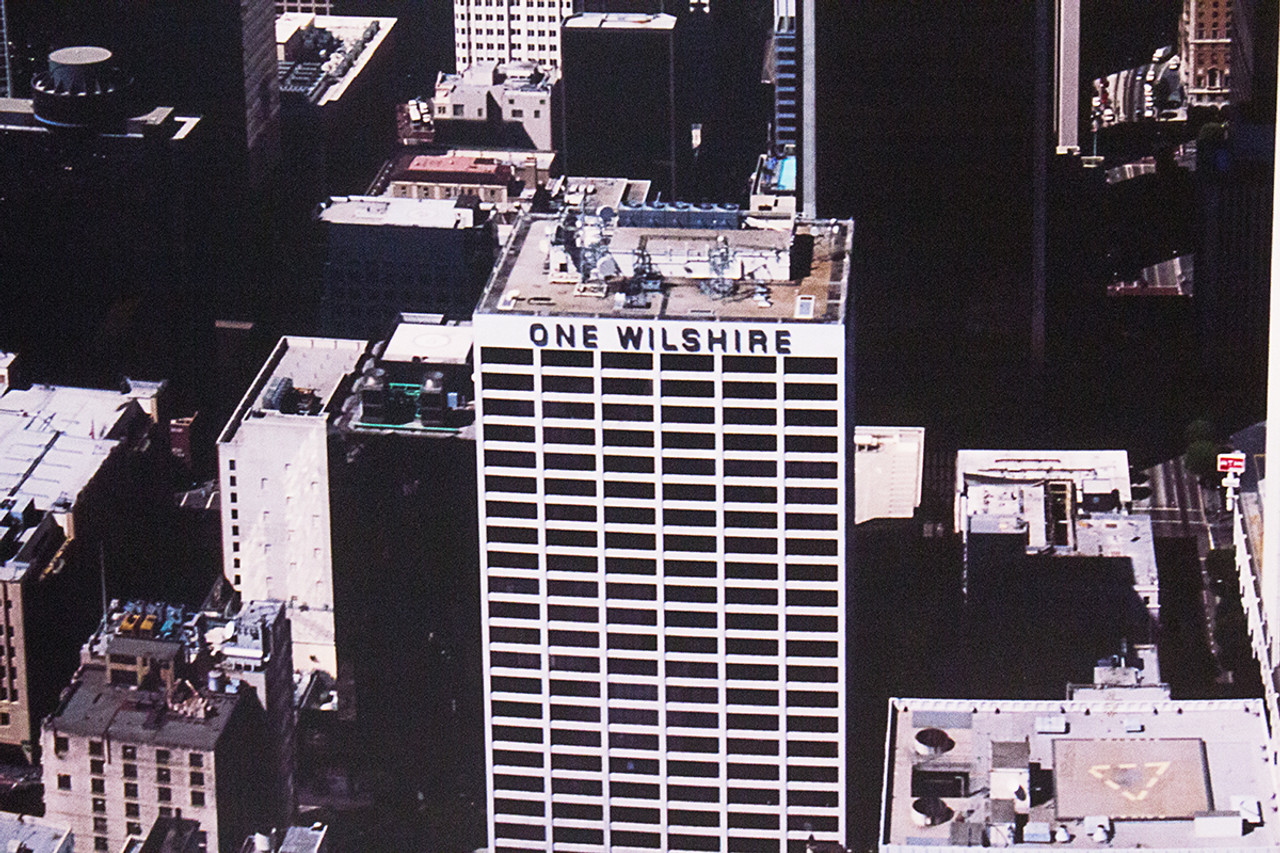 SOLD - Panoramic Photo of Downtown Los Angeles, circa 2000