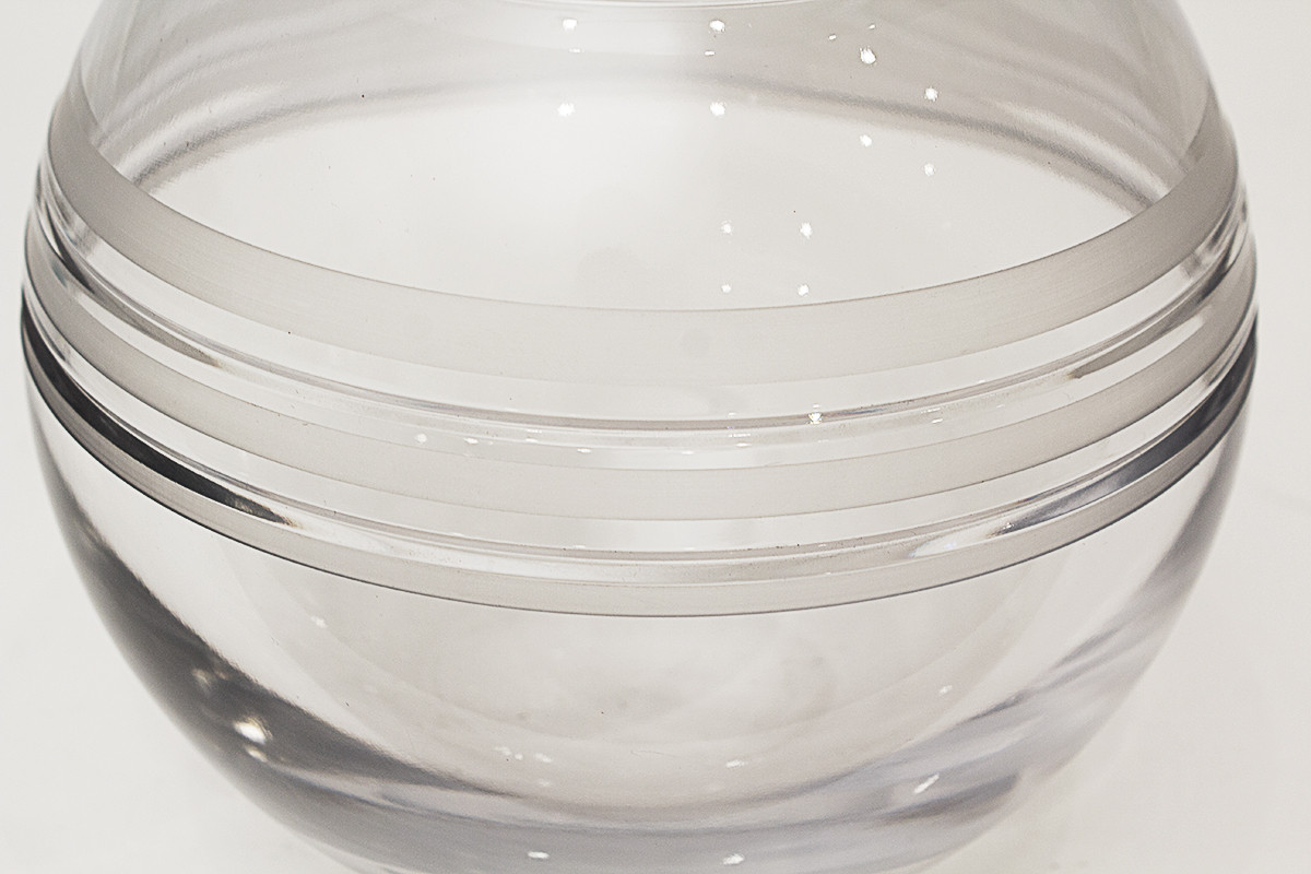 SOLD Kate Spade Library Stripe Rose Bowl Rehab Vintage Interiors