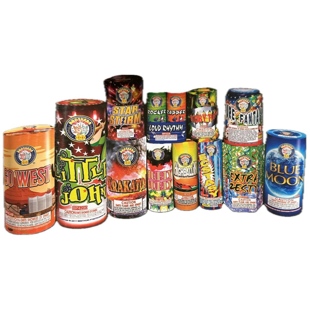 Pro Pac #36 - Brothers Pyrotechnics Brand Fireworks