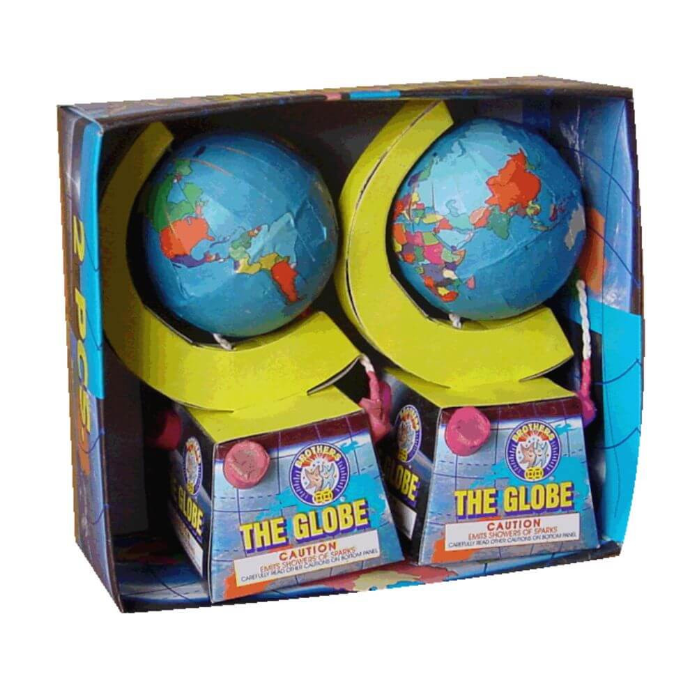 The Globe - Brothers Pyrotechnics Brand Fireworks