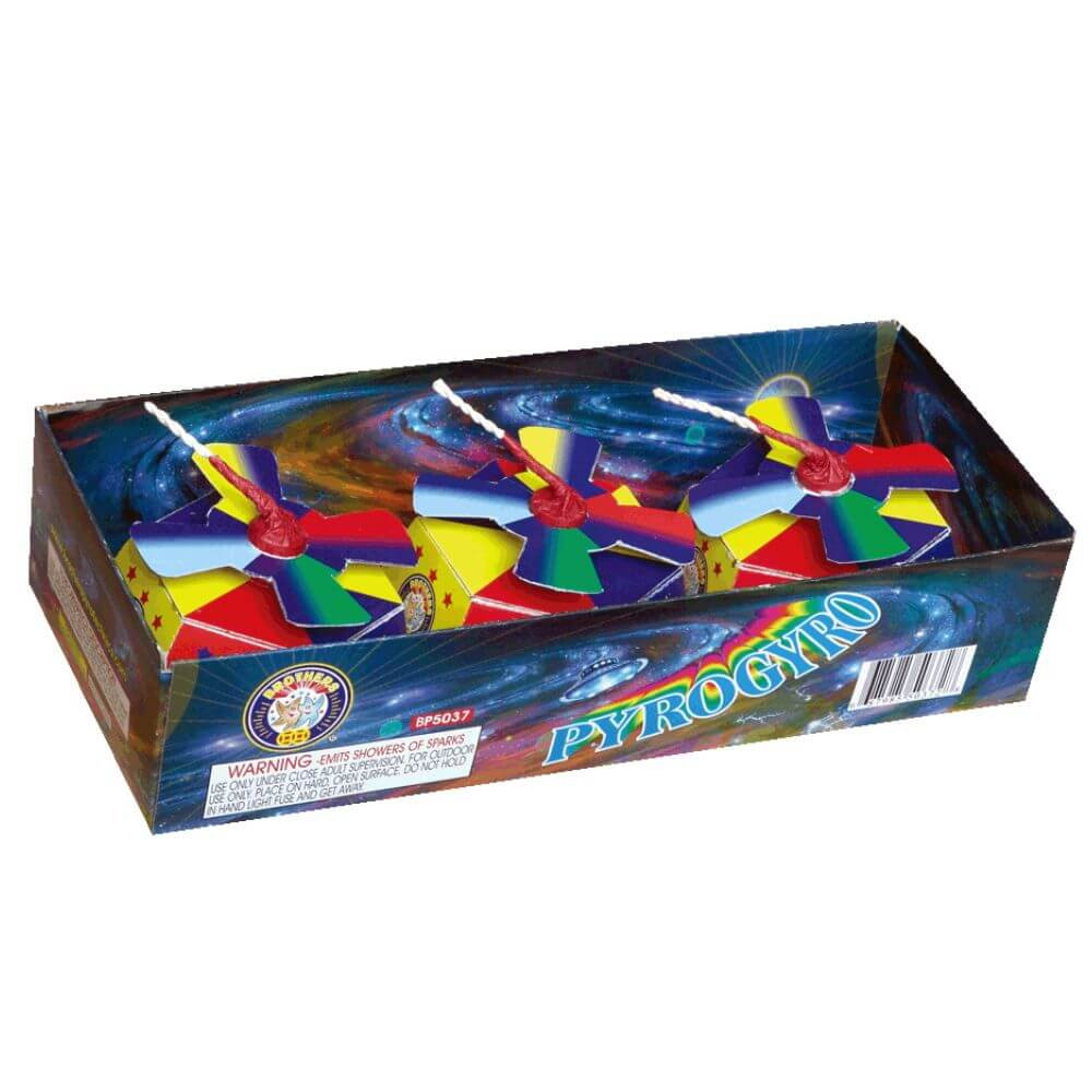 Pyro Gyro - Brothers Pyrotechnics Brand Fireworks