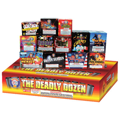The Deadly Dozen - Brothers Pyrotechnics Brand Fireworks