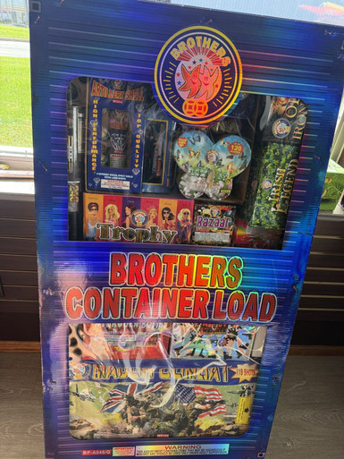 Brothers Container Load - Brothers Pyrotechnics Brand Fireworks