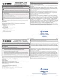 INSTALL INSTRUCTIONS